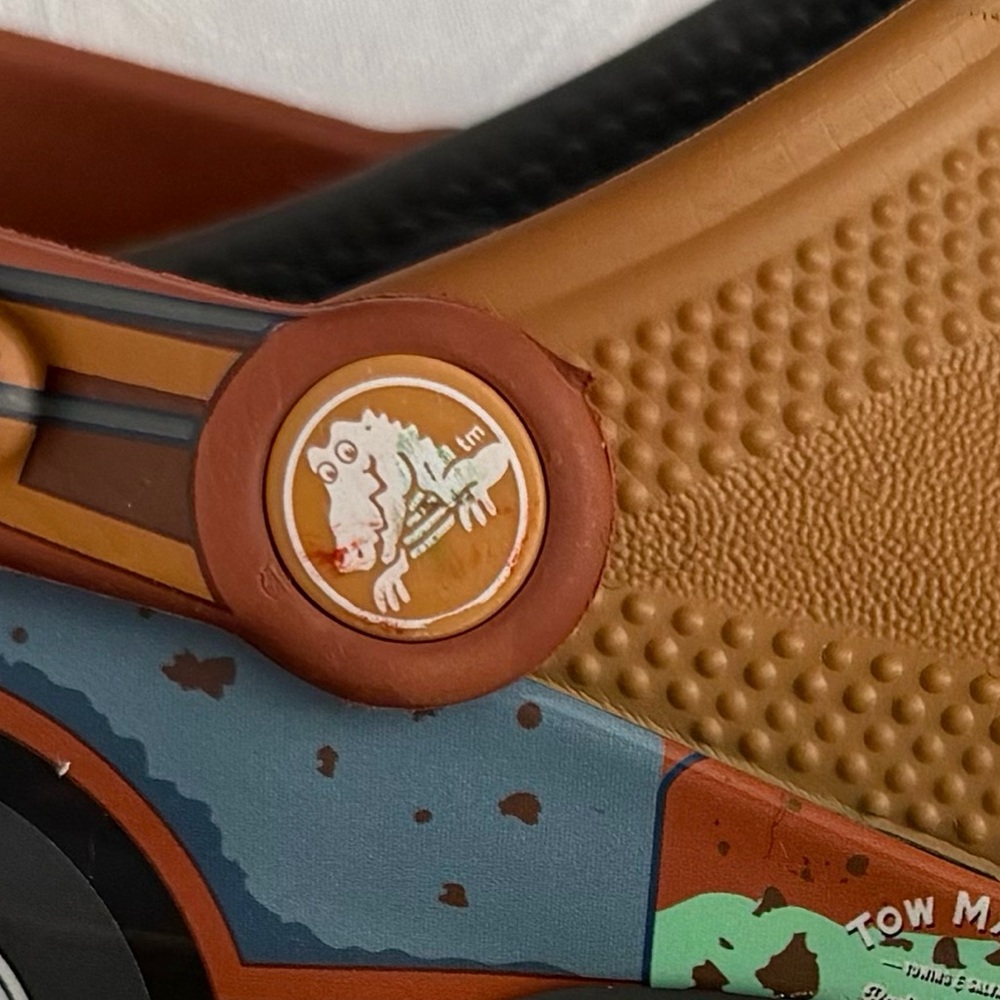 CARS Mater Brown Kids' Character Clog Shoes Fun Car Design Woman 5 | Boy 3 - Picture 14 of 14